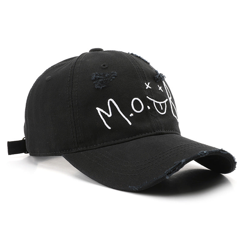 Wholesale Cotton Letter Embroidery Washed Baseball Cap